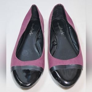 Charming Charlie Ballerina Flat in Plum Size 9